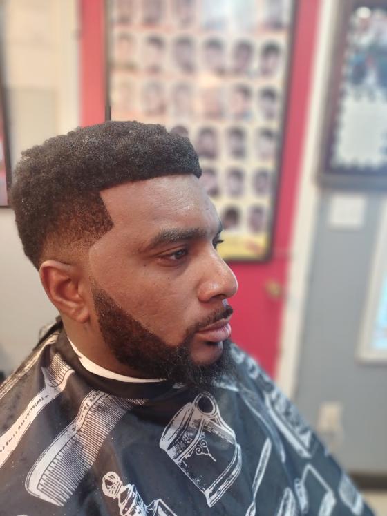 Fresh cut from the chair at Shawn Cutz