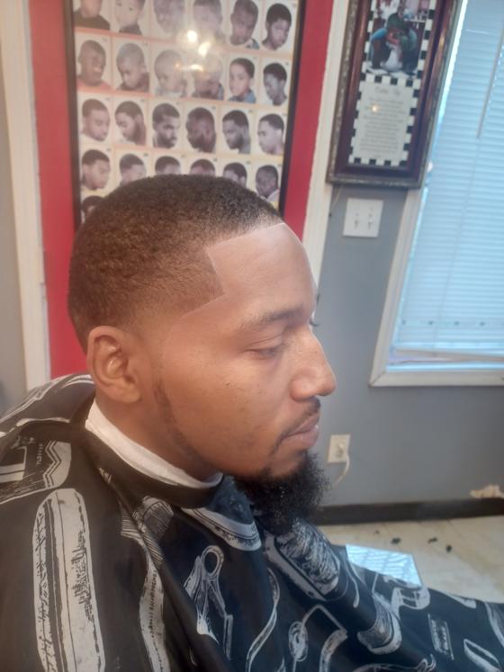 Fresh cut from the chair at Shawn Cutz