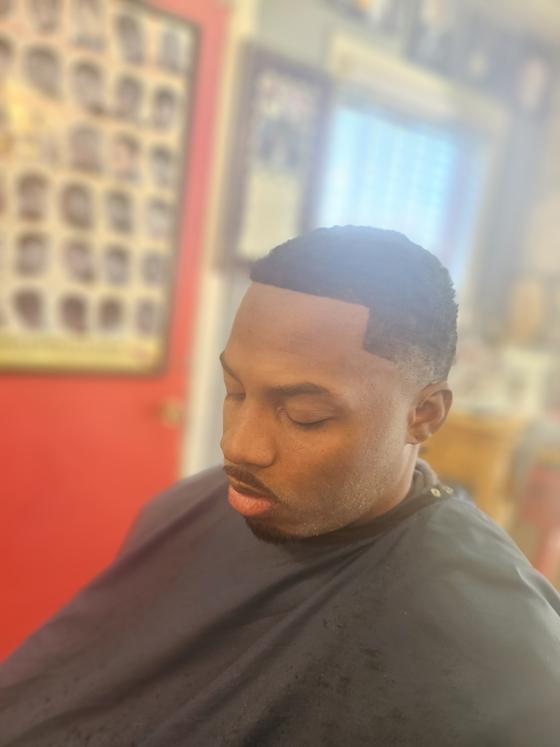 Fresh cut from the chair at Shawn Cutz